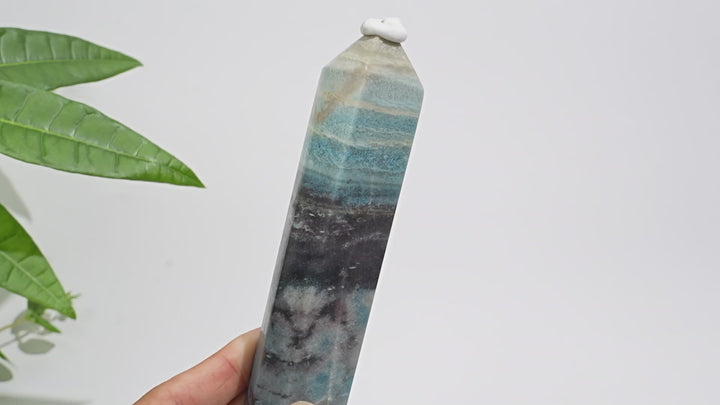 Natural Crystal Trolleite Tower Point