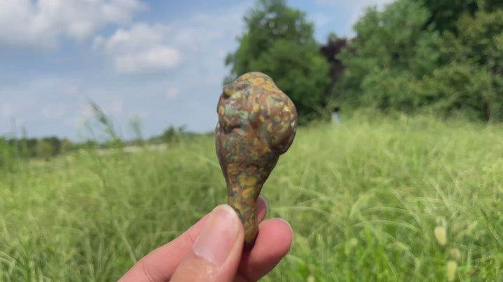 Natural Crystal Carving Chicken Drumstick