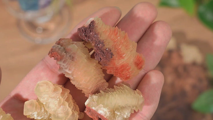 Natural Pagoda Calcite Raw