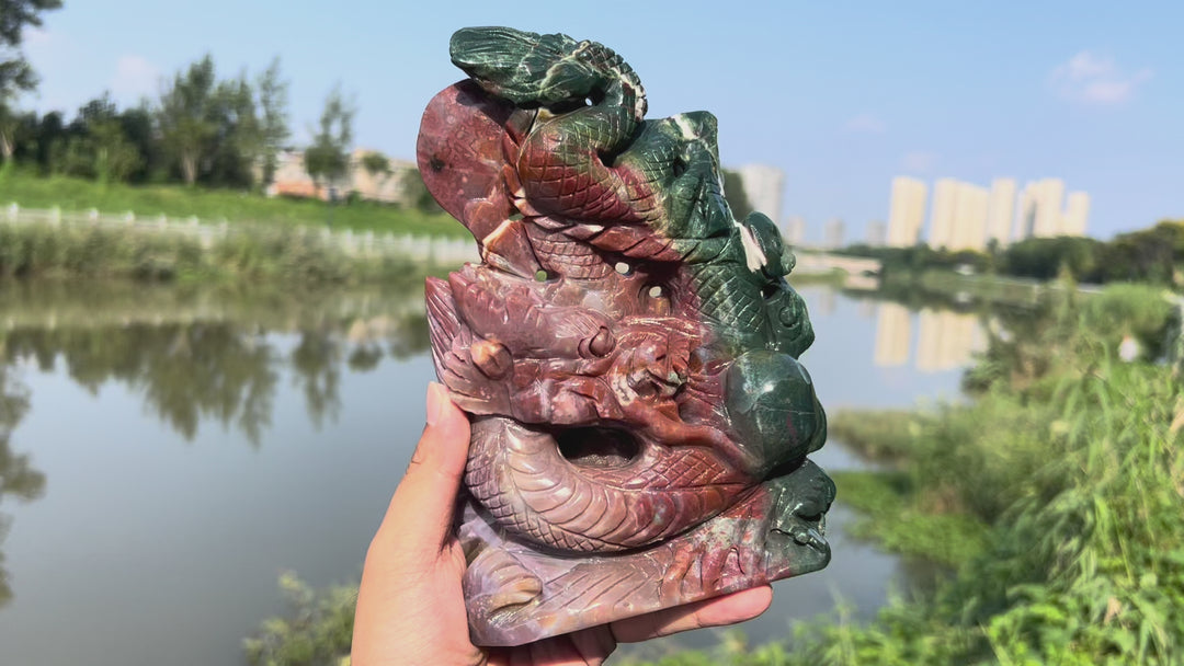 Ocean Jasper Dragon
