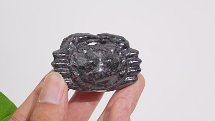 Natural Crystal Carving Lovely Crab