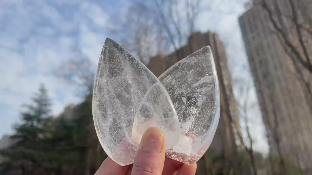 Natural Clear Quartz Teardrop