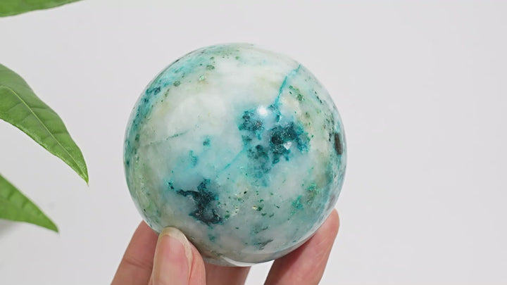 Natural Crystal Phoenix Stone Sphere