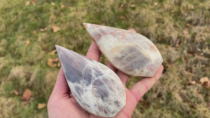 Natural Moonstone Teardrop