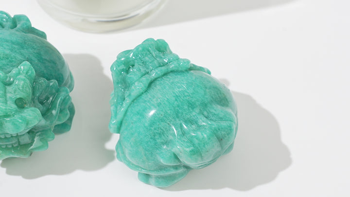 Natural Amazonite Dragon Turtle