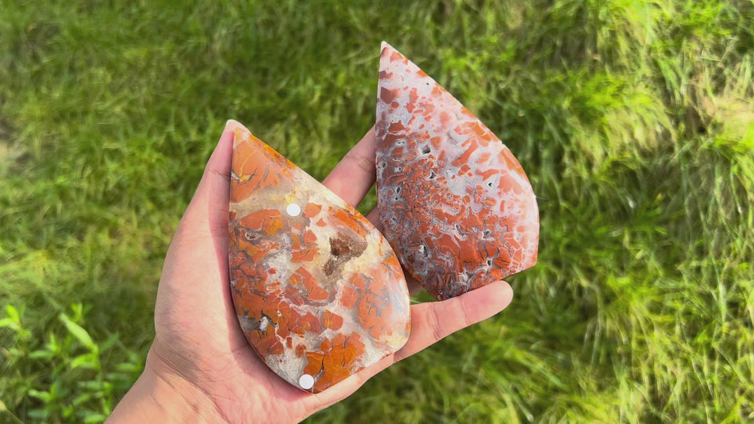 Yellow Agate Teardrop