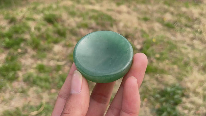 Natural Crystal Green Aventurine Round Bowl