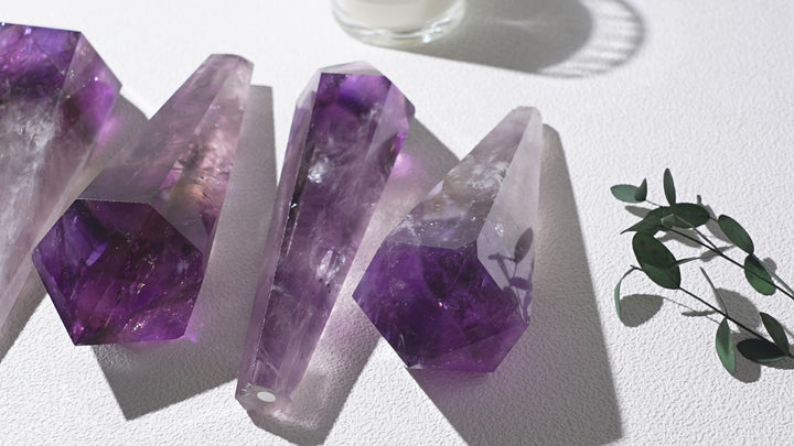 Natural Crystal Amethyst Wand