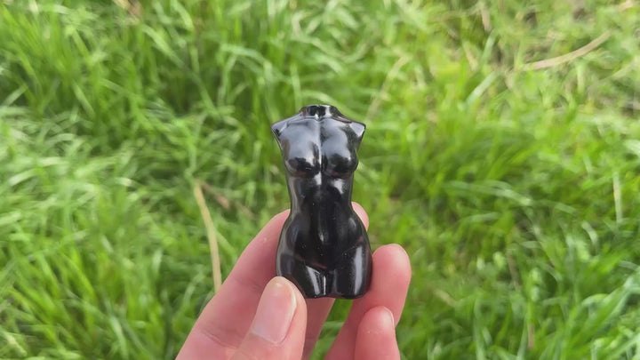 Natural Crystal Carved Female Model