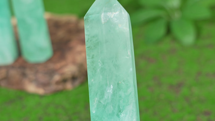 Green Fluorite Tower