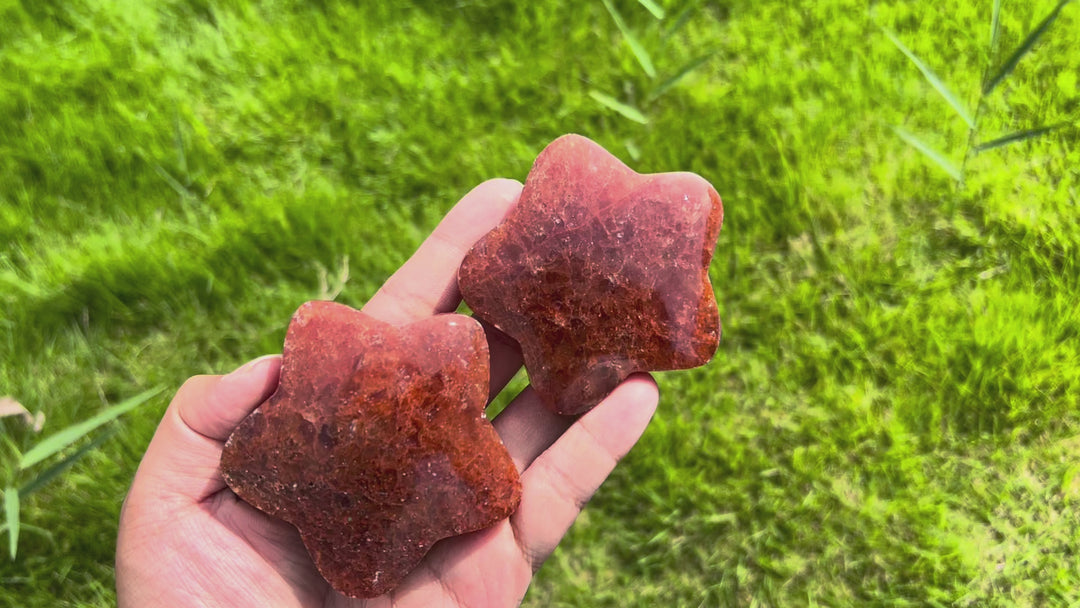 Strawberry Quartz Star