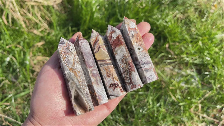 Natural Mexican Agate Point