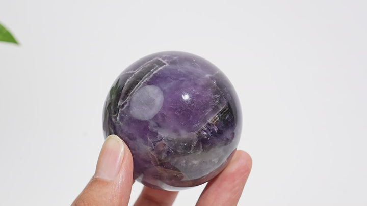 Natural Crystal Exquisite Dream Amethyst Sphere