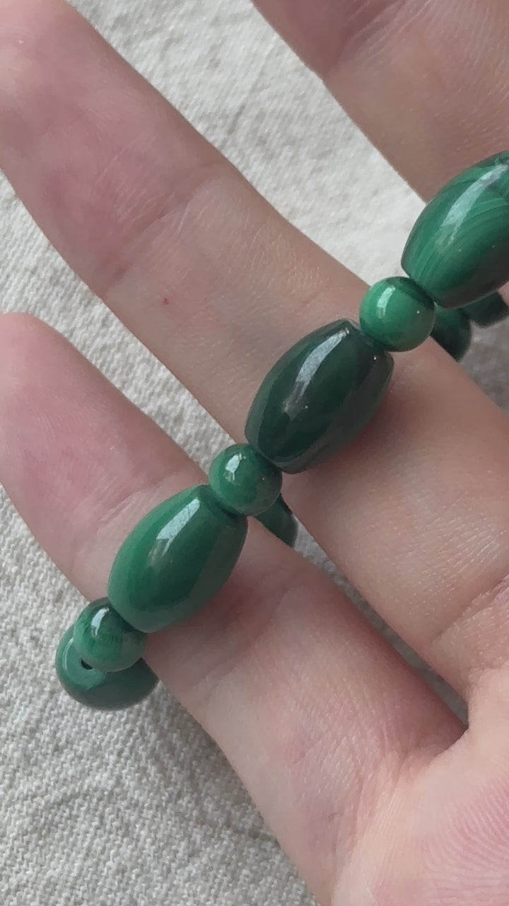 Malachite Bracelet 7.7-8.0mm