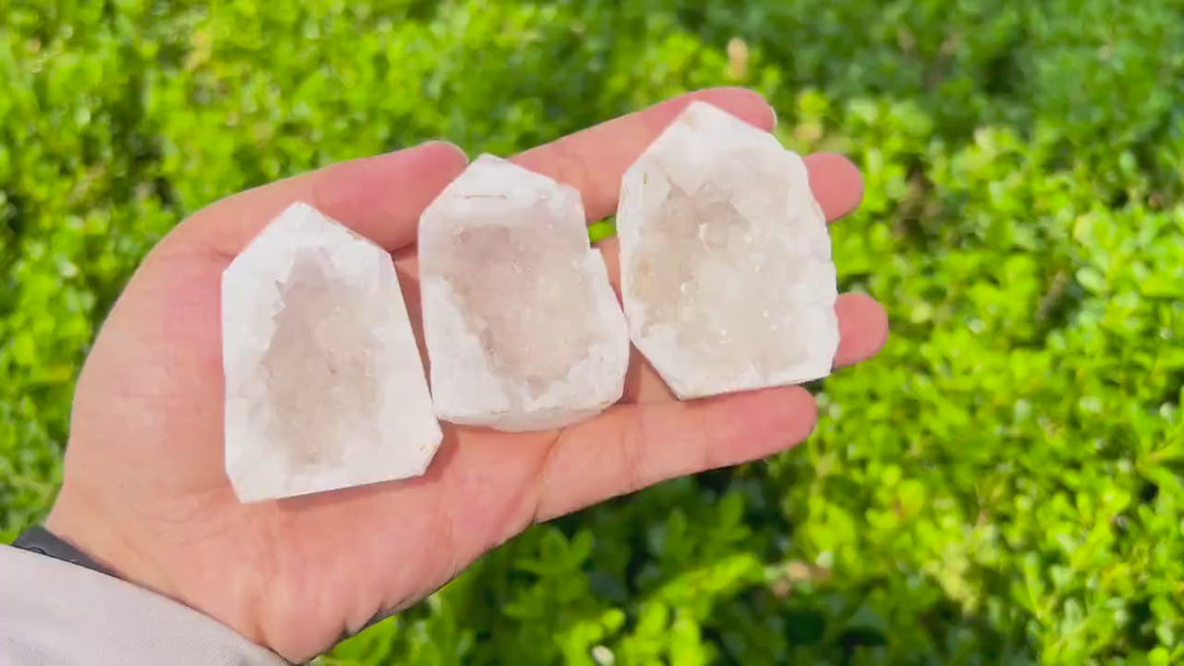 Moroccan Agate Geode Point