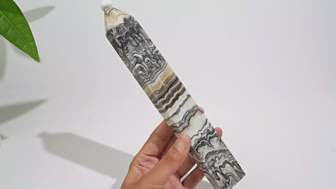 Unique,Natural Crystal Mexican Calcite Point
