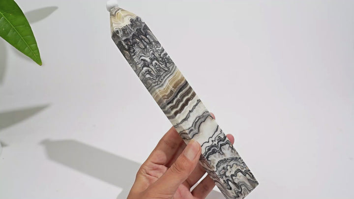 Unique,Natural Crystal Mexican Calcite Point