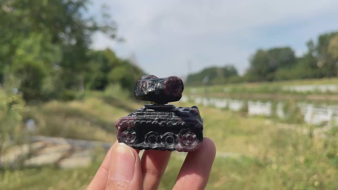 Natural Crystal Carving Tank