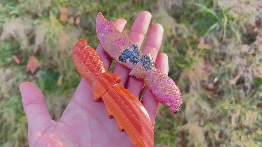 Natural Crystal Carving Knife