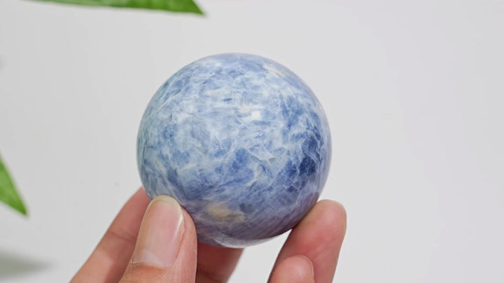 Natural Crystal Blue Kyanite Sphere