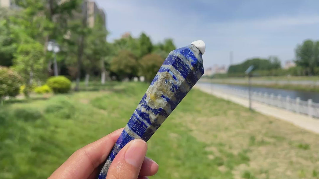 Natural Lapis Lazuli Wand