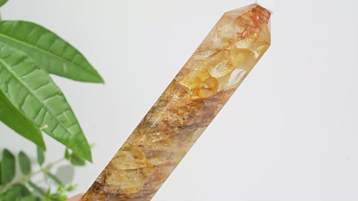 Unique,A Slightly Imperfect Natural Golden Healer Point