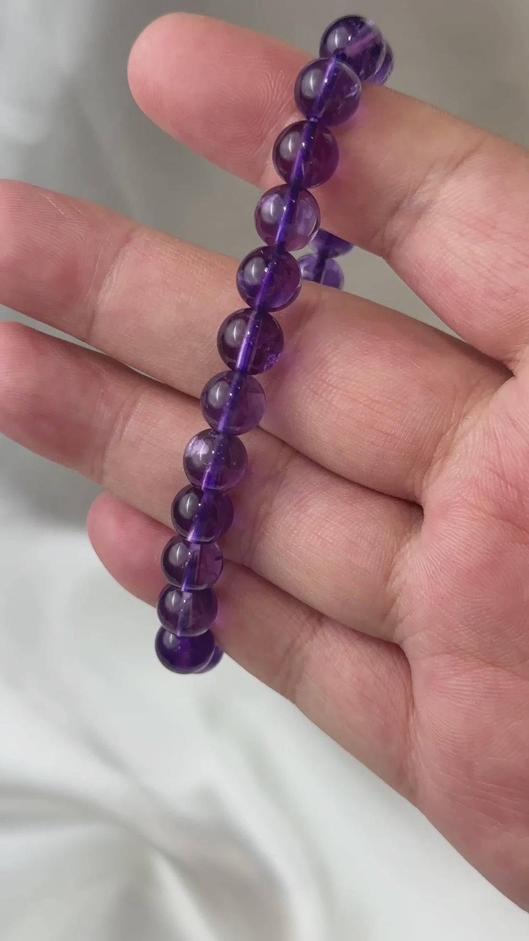 Amethyst Bracelet 7.8-8.1mm