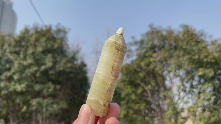 Natural Crystal Afghanistan Jade Point