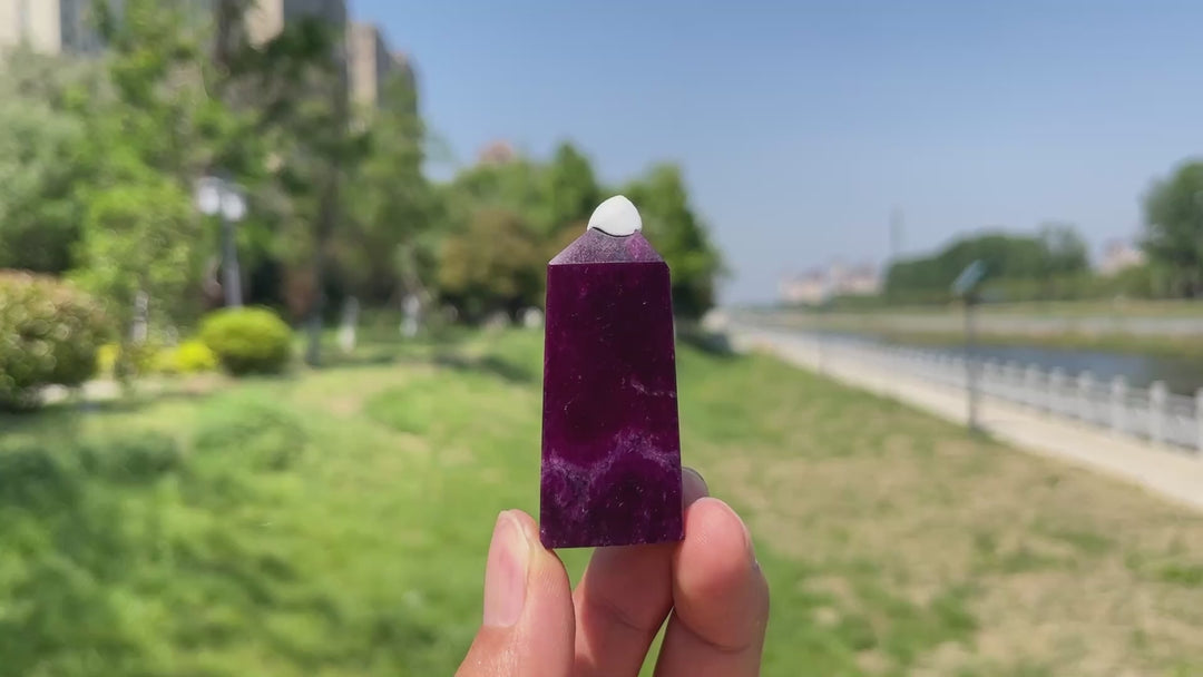 Natural Crystal Atlantisite Point