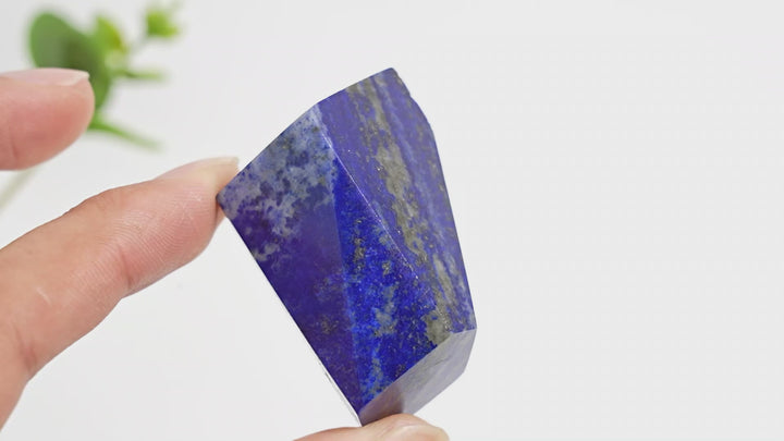 Natural Crystal Lapis Lazuli Freeform
