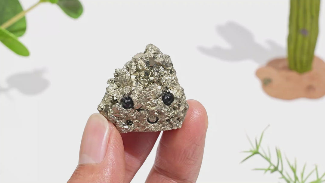 Natural Crystal Pyrite Groot
