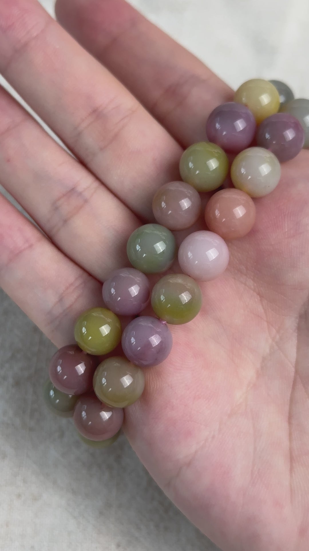 Yanyuan Agate Bead Bracelet 9.3-9.7mm