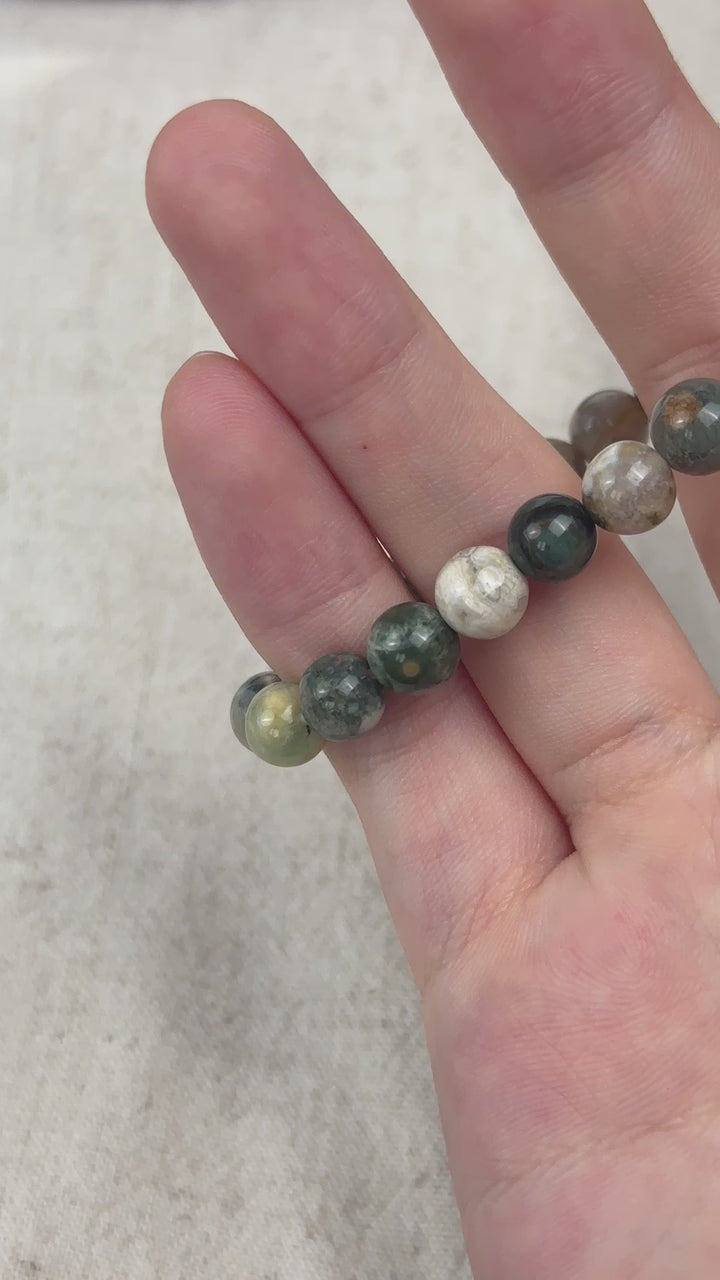 Ocean Jasper Bracelet 7.0-7.5mm