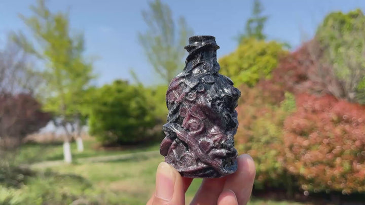 Natural Crystal Carved Magic Bottle