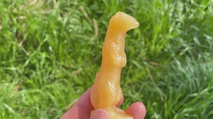 Natural Crystal Meerkat Carving