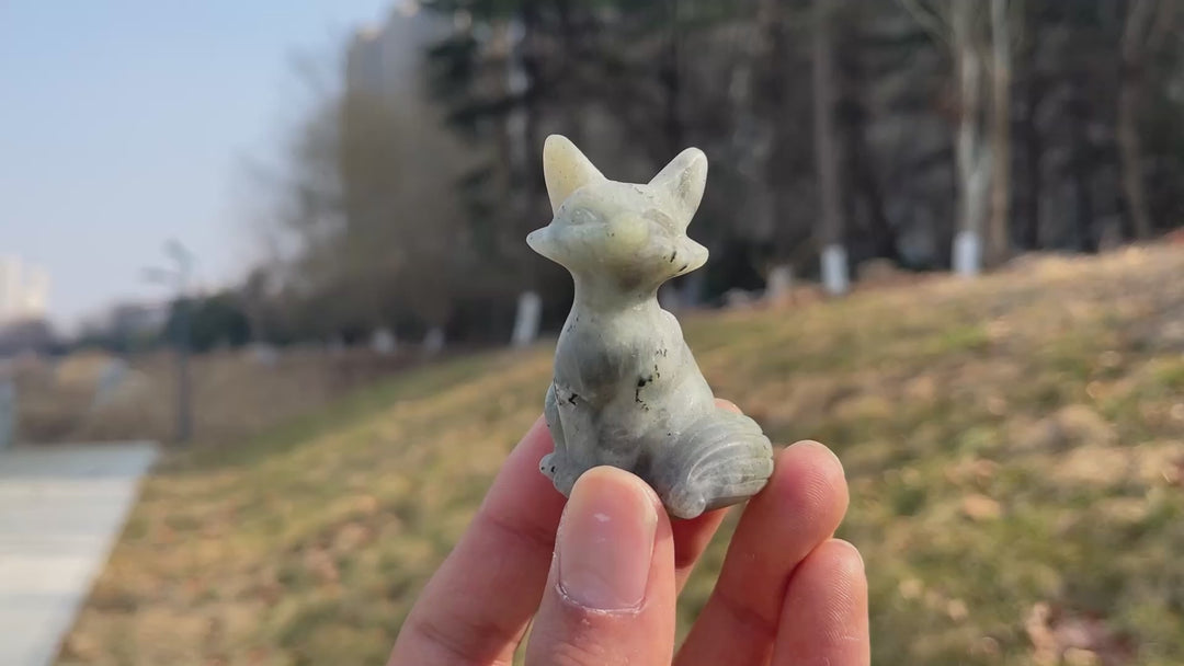 Sculpture de renards