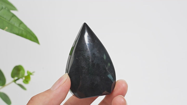 Rainbow Obsidian Teardrop