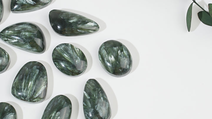 Natural Crystal Seraphinite Freeform