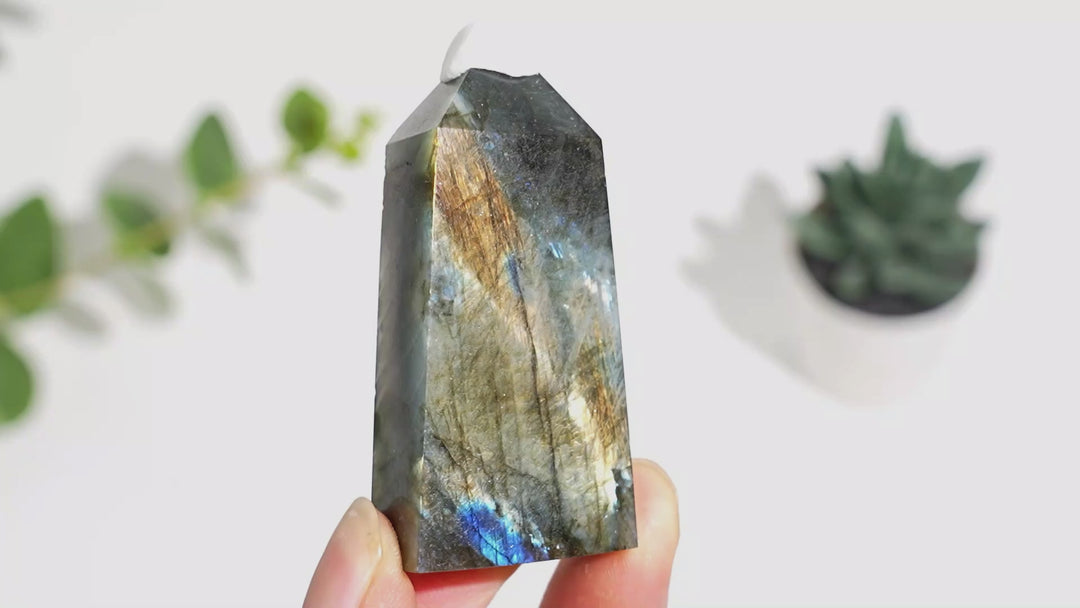 Natural Labradorite Small Point