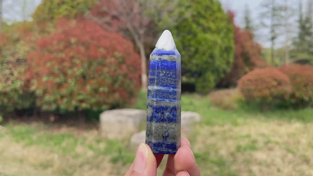 Natural Lapis Lazuli Crystal Point