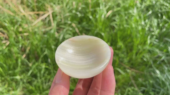 Natural Crystal Small Offering Bowl