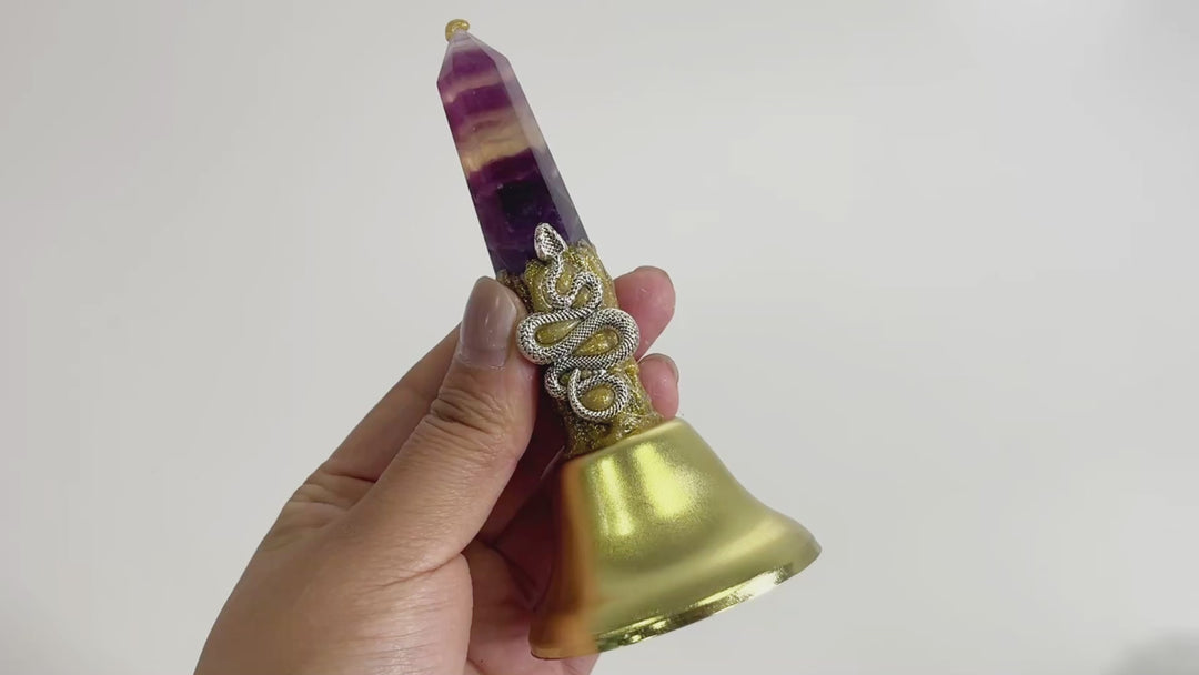 Natural Crystal Sounding Bell