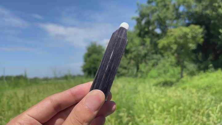 Natural Crystal Delicate Lepidolite Point