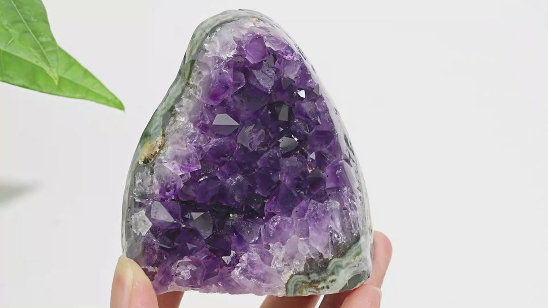 Unique,Natural Exquisite Amethyst Cluster