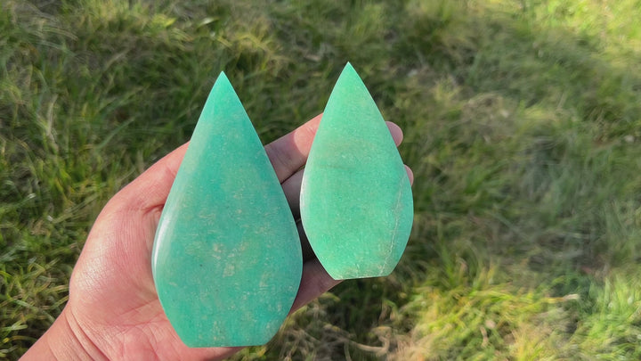 Natural Amazonite Teardrop
