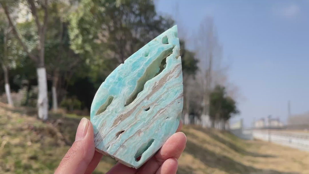 Unique,Natural Crystal Hemimorphite Teardrop