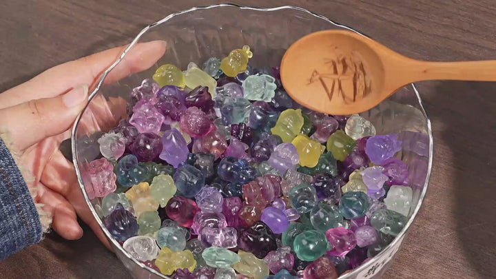 Mini Fluorite Carving Scoop