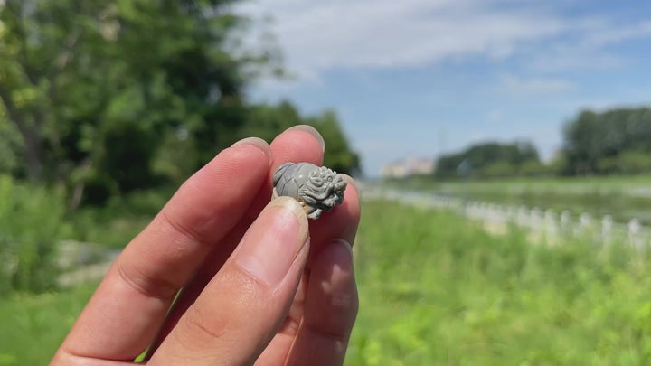 Natural Crystal Mini Alashan Agate Dragon Turtle