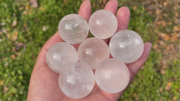 Natural Crystal Optical Calcite Sphere