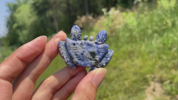 Natural Crystal Tranquil Crab Carving